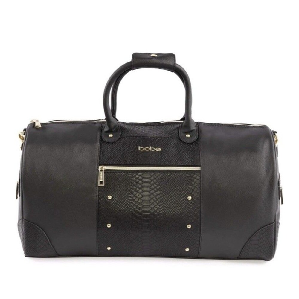 Bebe Ellisa 22" Large Duffle Bag NWT with Shoulder Strap